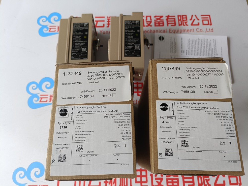 SAMSON 薩姆森3730-11000000000000000.02 SAMSON 薩姆森 6109-1010 4763-0120 241-1/4763/350cm2 執(zhí)行器 SAMSON 薩姆森6111-011011 6111-001011  SAMSON 薩姆森6111-1010110110110000.00 SAMSON 薩姆森定位器3730-1100000000000000002 SAMSON 薩姆森定位器4763-020012100000 SAMSON 薩姆森定位器3372-0212111131000000.01 SAMSON 薩姆森定位器3767-00001220110000  SAMSON 薩姆森定位器3730-200410004000000