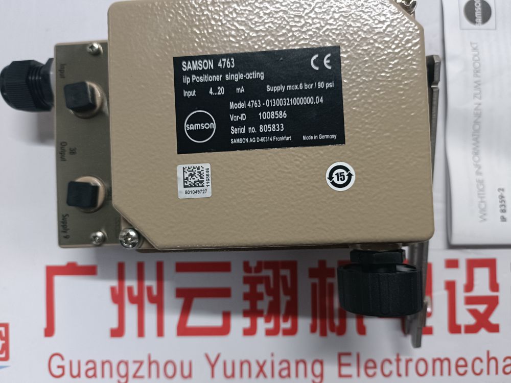SAMSON 閥門定位器4763-10110011110.02 SAMSON 閥門定位器4763-00110012110.04 SAMSON 閥門定位器 ZPD111A SAMSON 電氣閥門定位器 8230-L 輸入4-20MA SAMSON 電氣閥門定位器 FP3111 SAMSON 閥門定位器4763-00120017210/9002.04閥門定位器 SAMSON 閥門定位器3241-7/3277/3730 DN50 3BAR2NIE/A SAMSON 定位器 3241-7/3277/3730DN25 4-20MA
