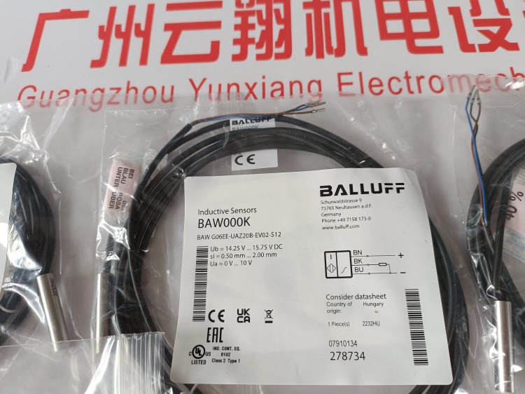 Balluff巴魯夫 BES 515-362-SA4-D-TF-02 接近開(kāi)關(guān)