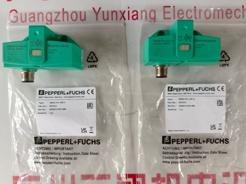 P+F倍加福 NBN25-30GM50-E2 電感式傳感器